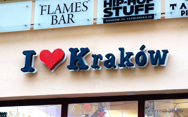 i love krakow